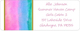 Pastel Watercolor Return Address Labels Image 2 of 2